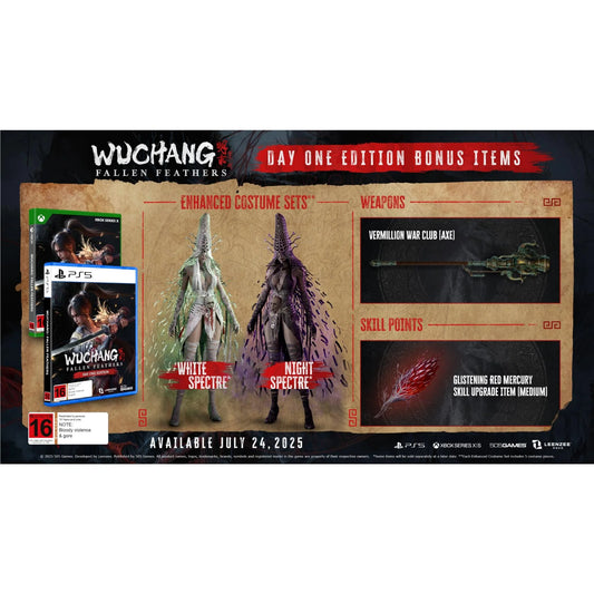 WUCHANG: Fallen Feathers - Day One Edition (Sony Playstation 5)