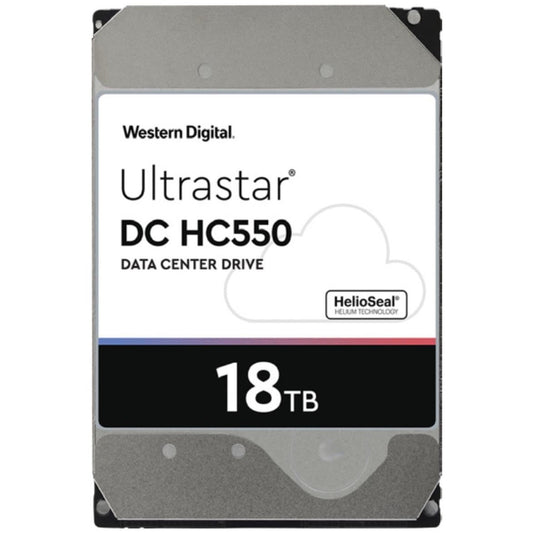 WD Ultrastar DC HC550 18TB SATA 3.5" 7200RPM 512MB Enterprise NAS HDD
