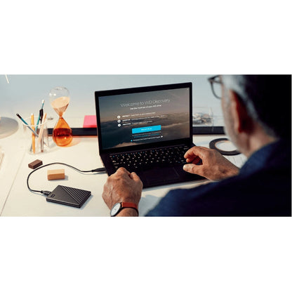 Western Digital WD My Passport 2TB USB 3.0 Portable External HDD Blue
