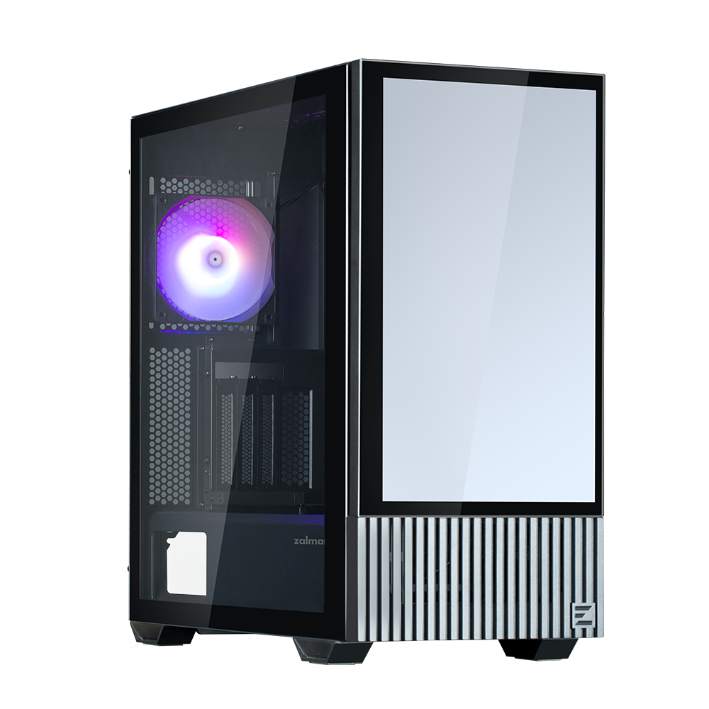 Zalman Z10 DS Black ATX Mid Tower Case 1x120mm ARGB with LCD Screen