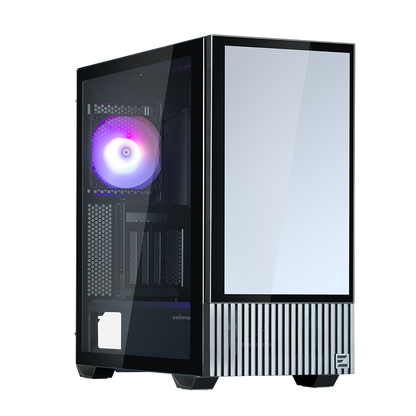 Zalman Z10 DS Black ATX Mid Tower Case 1x120mm ARGB with LCD Screen