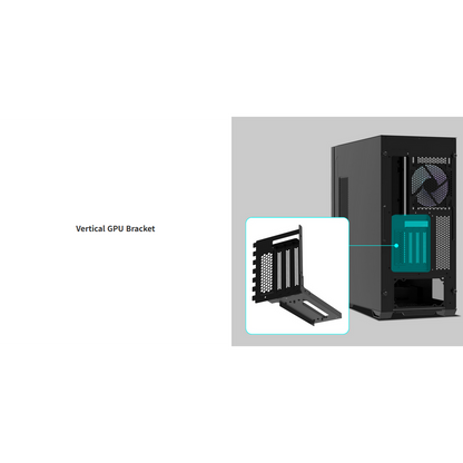 Zalman Z10 DS Black ATX Mid Tower Case 1x120mm ARGB with LCD Screen