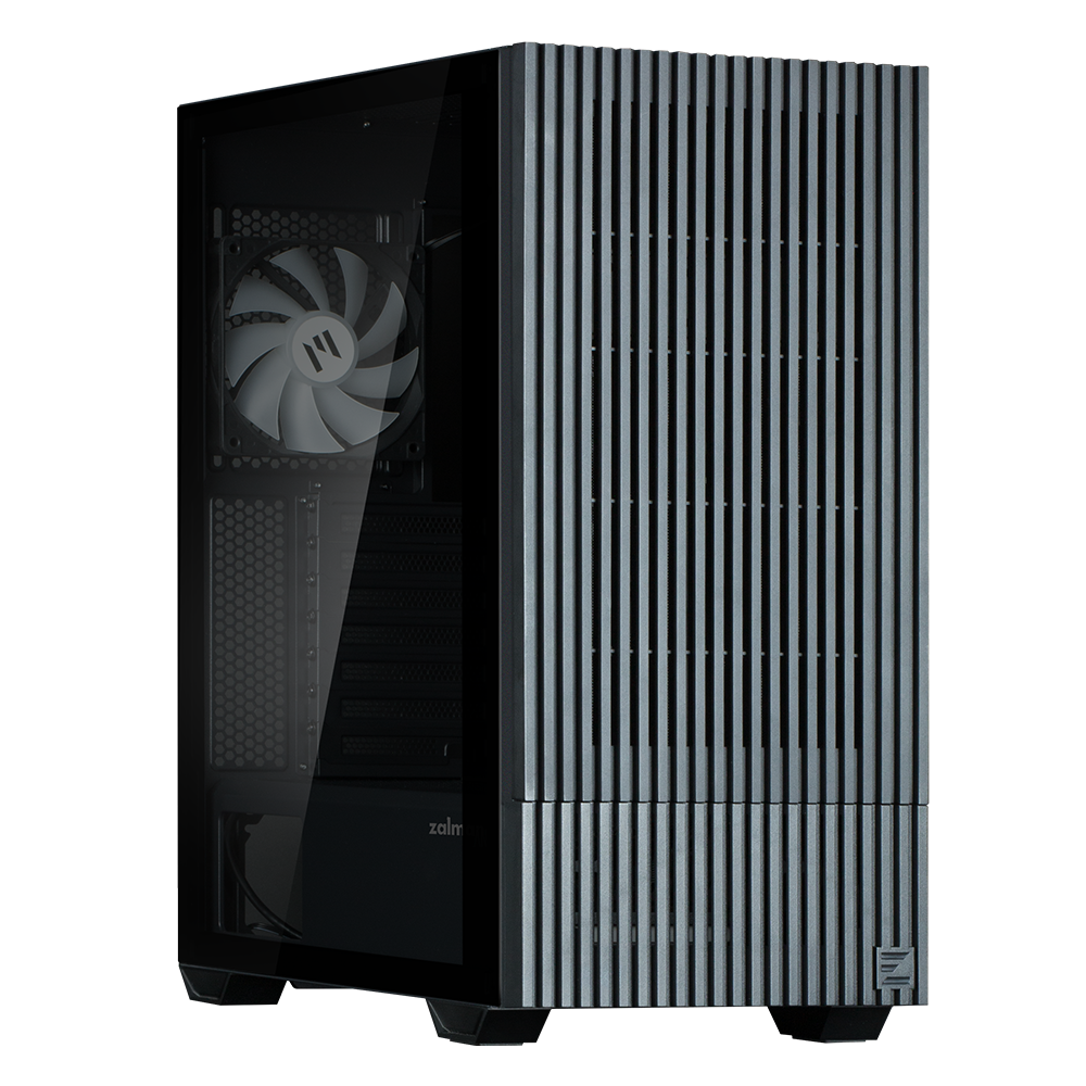Zalman Z10 DS Black ATX Mid Tower Case 1x120mm ARGB with LCD Screen