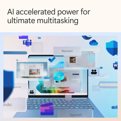 Microsoft Surface 13.8" Touch (7th Edition) for Business | Qualcomm Adreno GPU | Copilot+ PC | Laptop (Platinum)