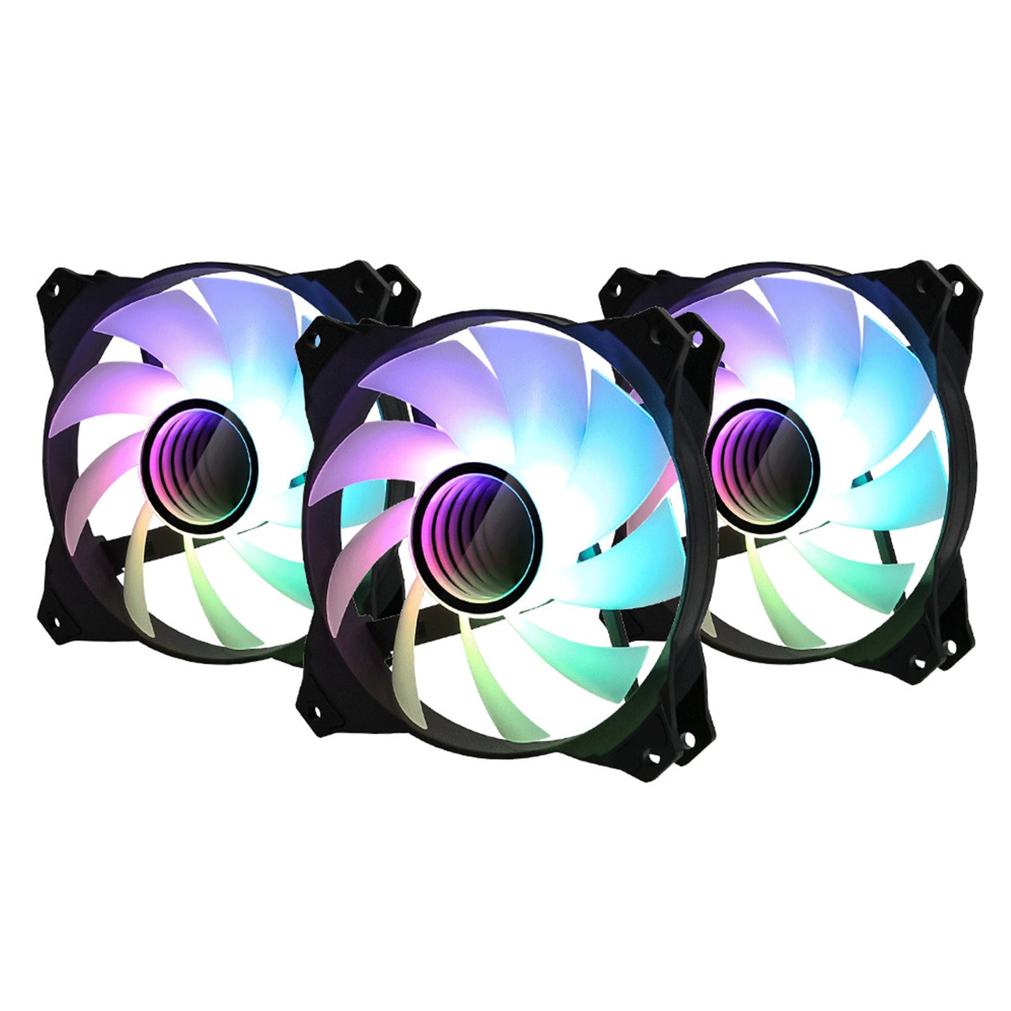 Zalman ZM-IF120A3 Infinity Mirror ARGB Fans + Controller 3x ARGB 120mm