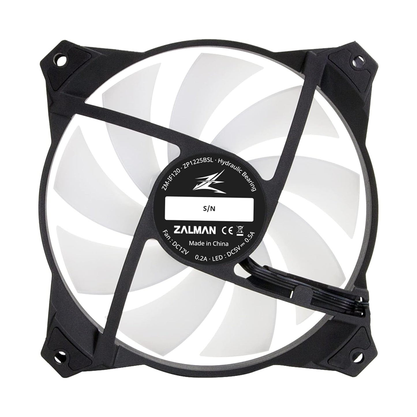 Zalman ZM-IF120A3 Infinity Mirror ARGB Fans + Controller 3x ARGB 120mm