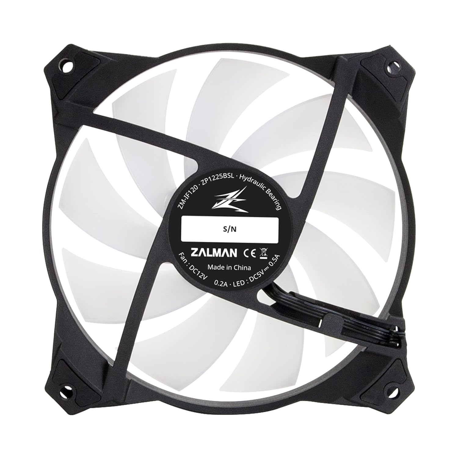 Zalman ZM-IF120A3 Infinity Mirror ARGB Fans + Controller 3x ARGB 120mm
