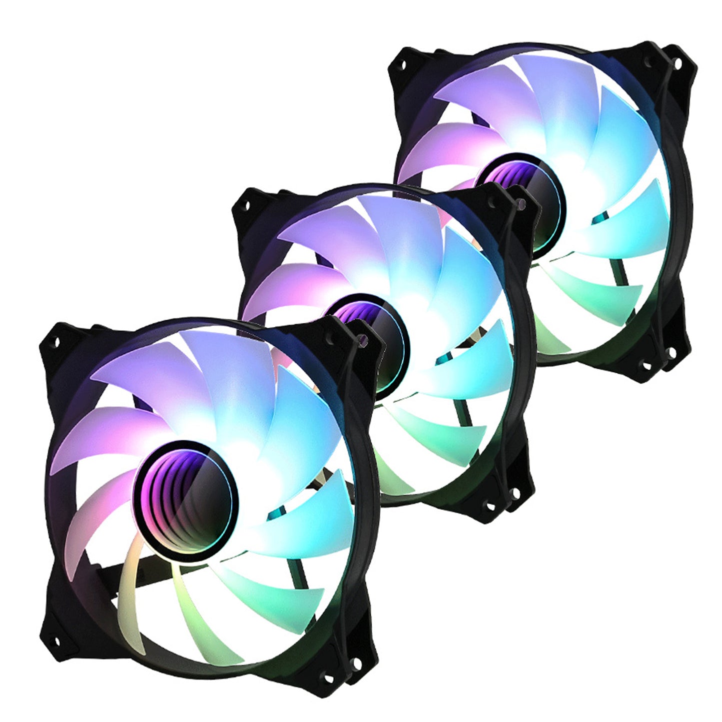 Zalman ZM-IF120A3 Infinity Mirror ARGB Fans + Controller 3x ARGB 120mm