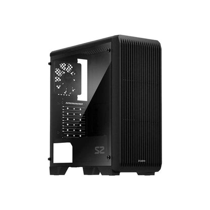 Zalman S2 ATX Mid-Tower PC Case with Acrylic Side Panel Window Black