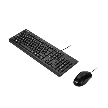 Asus U2000 Wired Keyboard & Mouse (Black) - Designed for Windows 11 with Copilot Support