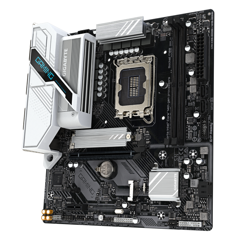 Gigabyte B760M Gaming WIFI Plus DDR5 Intel Socket LGA1700 mATX Motherboard