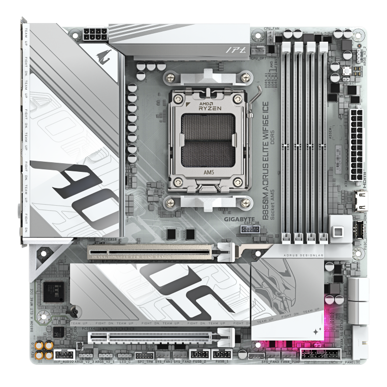 Gigabyte B850M A ELT WF6E ICE WIFI 6E Motherboard