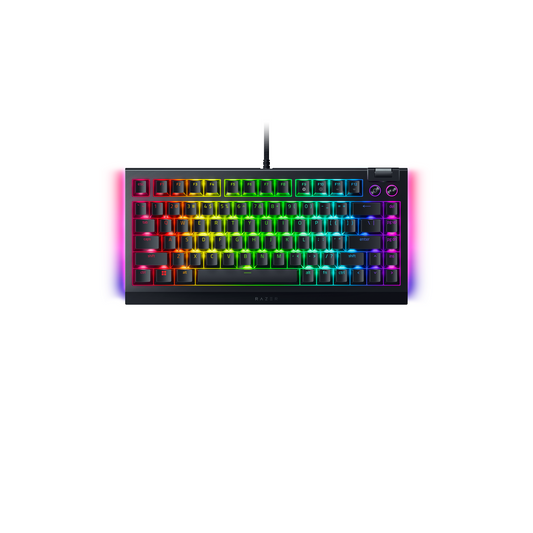 Razer BlackWidow V4 75% - Hot-Swappable Mechanical Gaming Keyboard - US Layout