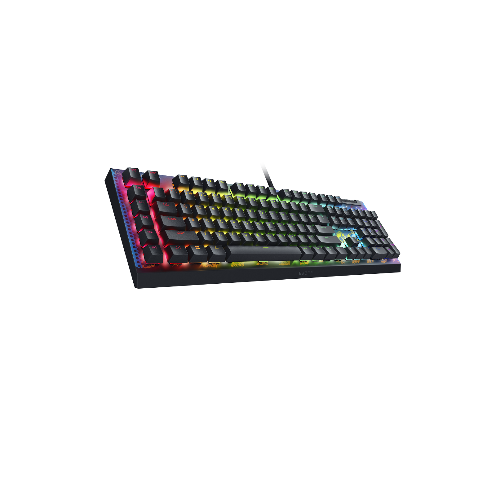 Razer BlackWidow V4 X - Mechanical Gaming Keyboard Yellow Switch - Fortnite Edition - US Layout