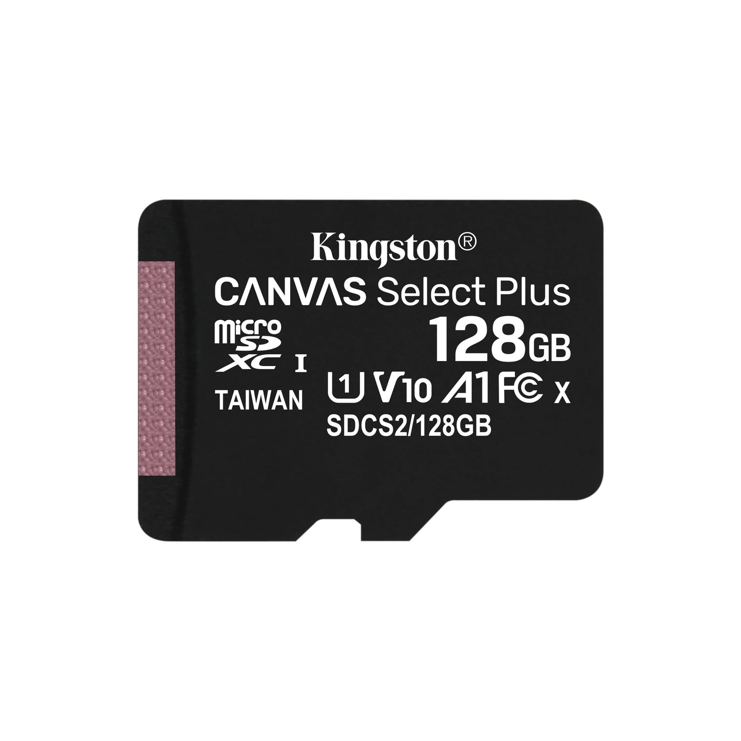 Kingston 128GB Micro SDXC UHS-1 Canvas Select Plus Memory Card with SD Adapter