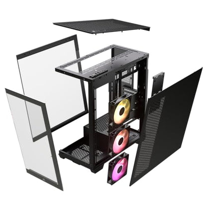 Corsair 3500X ARGB Tempered Glass Mid-Tower PC Case (Black)