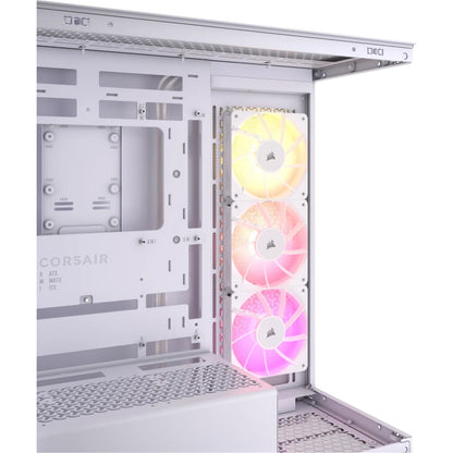 Corsair 3500X ARGB Tempered Glass Mid-Tower PC Case (White)
