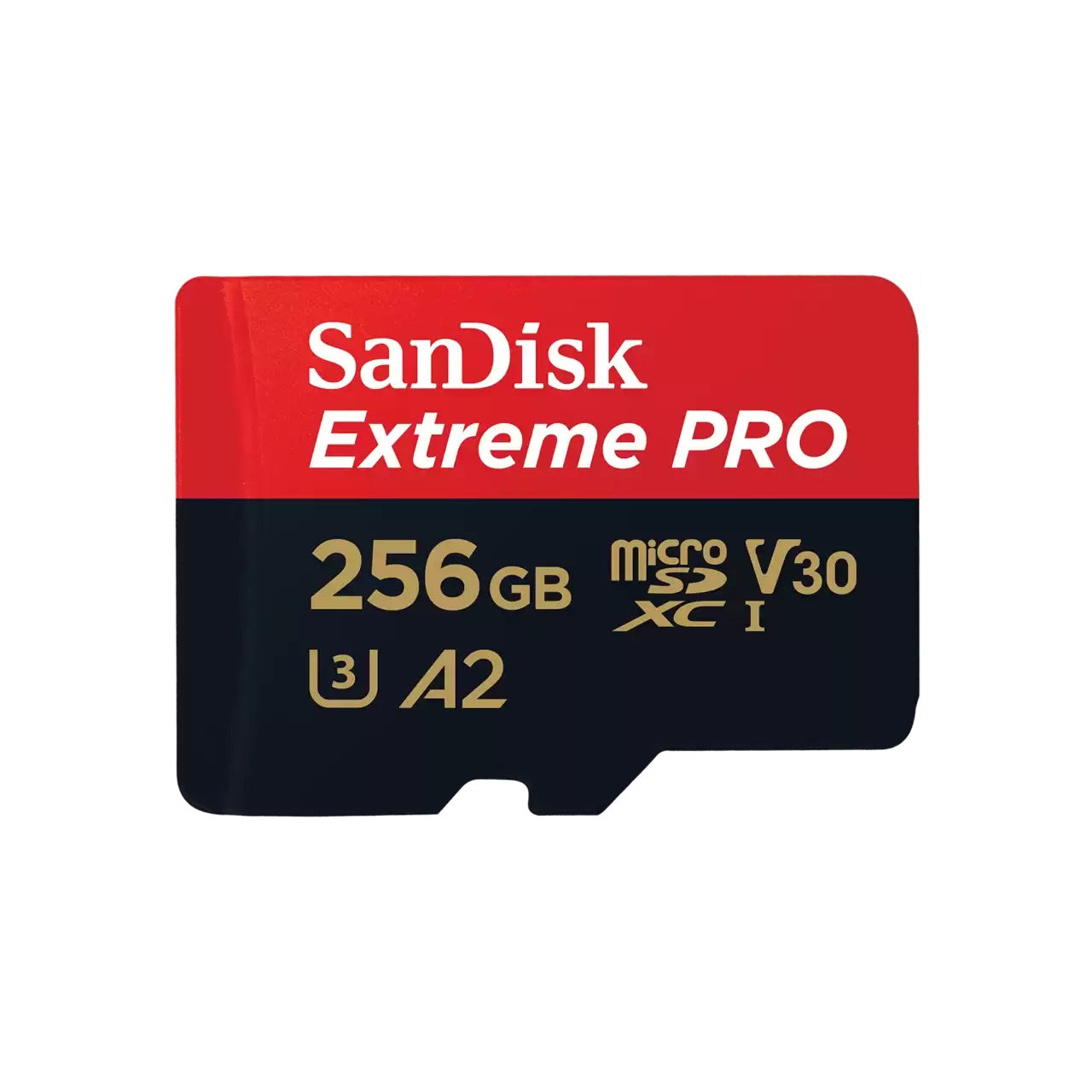 SanDisk Extreme Pro Micro SDXC SQXCD 256GB V30 U3 C10 A2 UHS-I 200MB/s R 140MB/s W 4x6 SD Adaptor (Lifetime Limited)