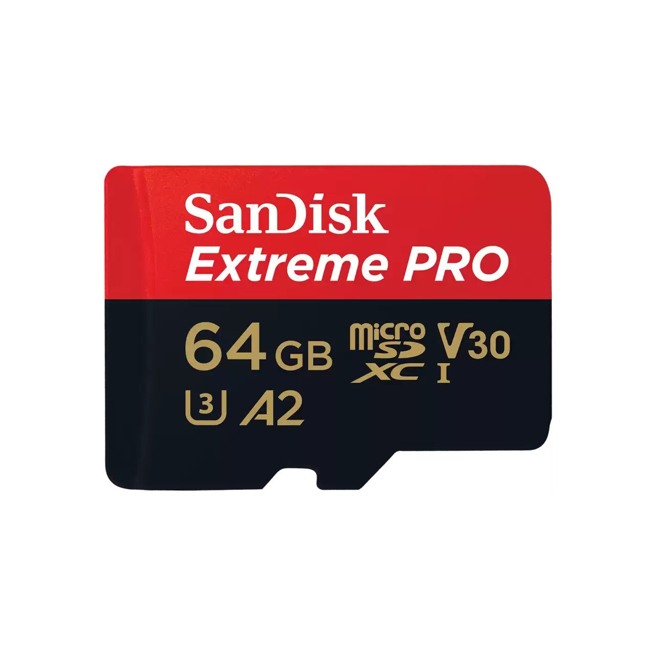 SanDisk Extreme Pro Micro SDXC SQXCU 64GB V30 U3 C10 A2 UHS-I 200MB/s R 90MB/s W 4x6 SD Adaptor (Lifetime Limited)