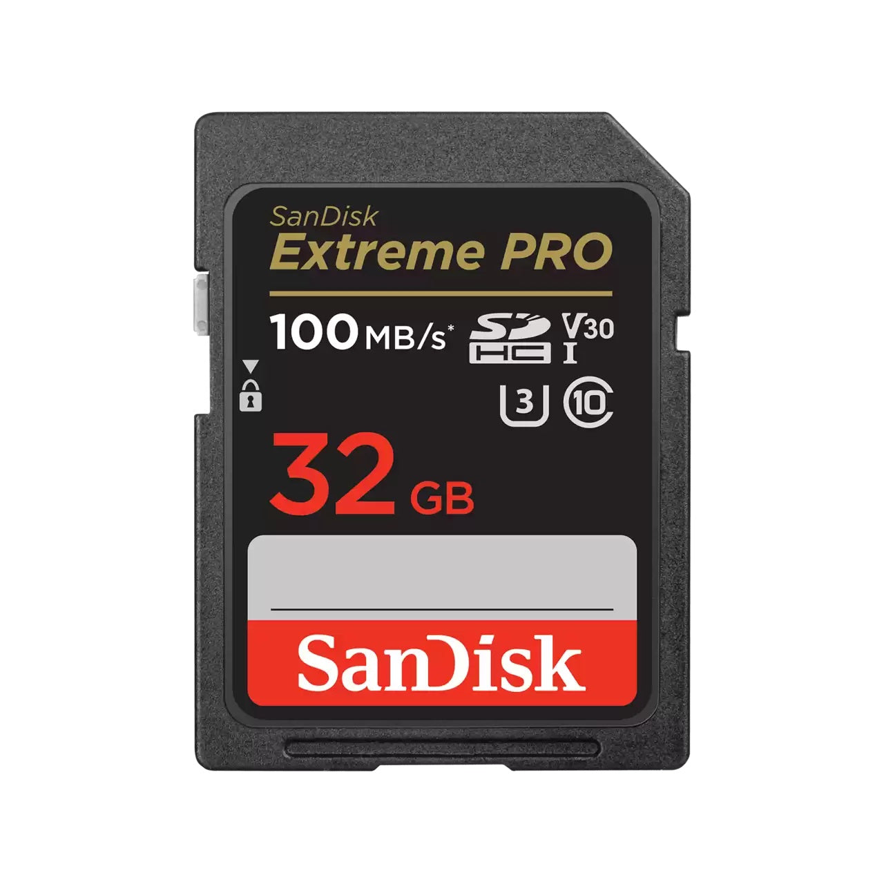 SanDisk Extreme Pro SDHC Sdxxo 32GB U3 C10 V30 UHS-I 100MB/s R 90MB/s W 4x6 (Lifetime Limited)
