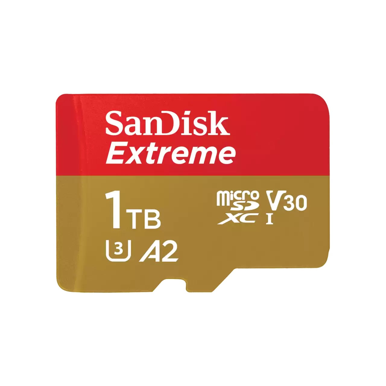 SanDisk 1TB Extreme Micro SDXC SQXAV V30 U3 C10 A2 UHS-I with SD Adapter