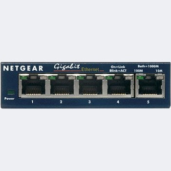 Netgear GS105 Prosafe 5-Port Gigabit Switch