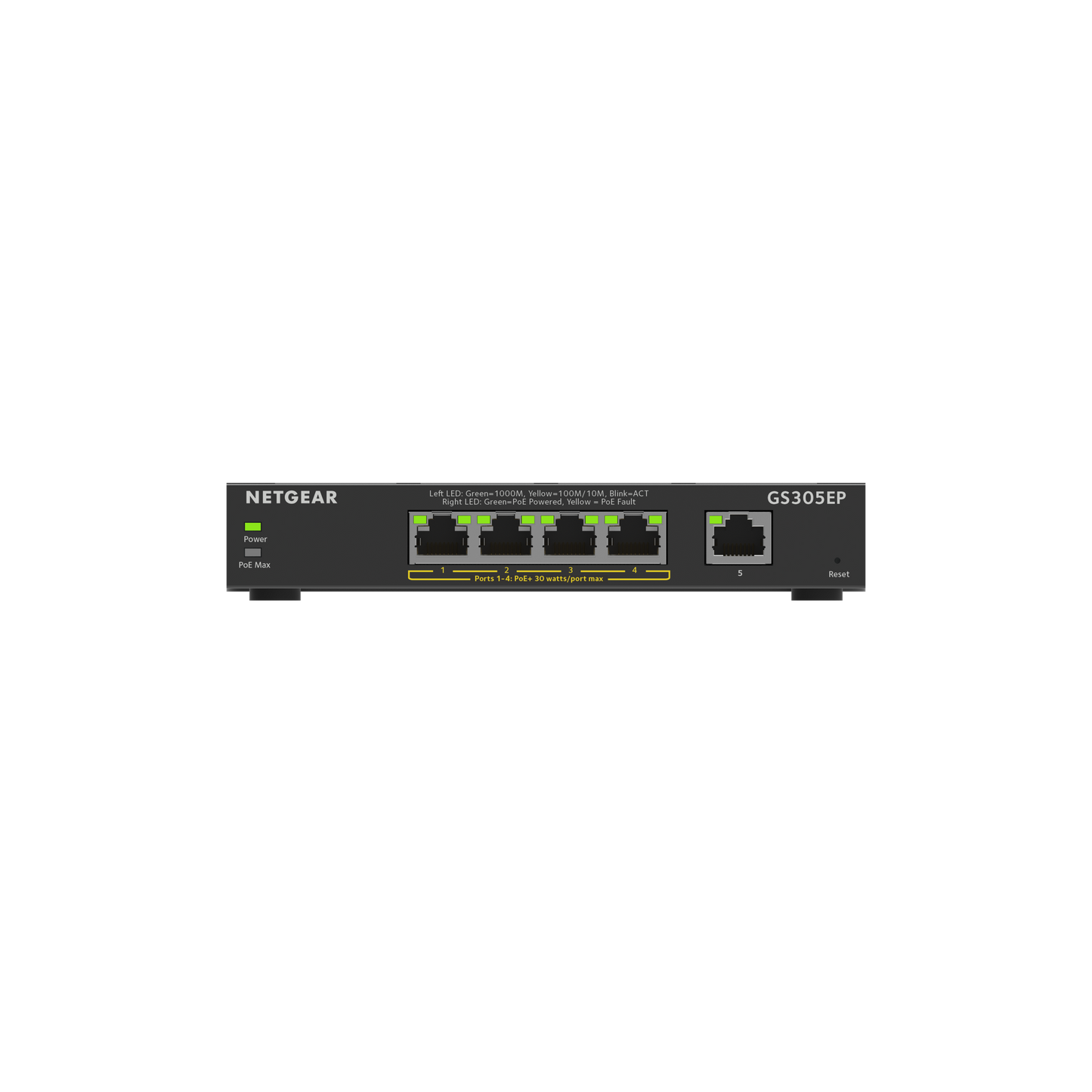 Netgear Soho 5-Port POE+ Gigabit Smart Managed Plus Switch GS305EP