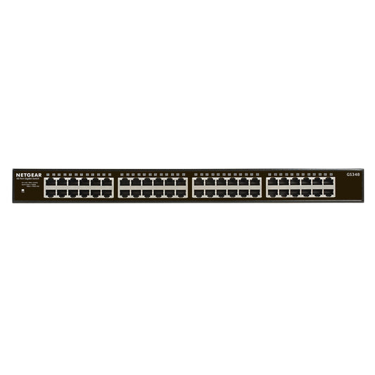 Netgear GS348 Soho 48-Port Gigabit Ethernet Rackmount Unmanaged Switch