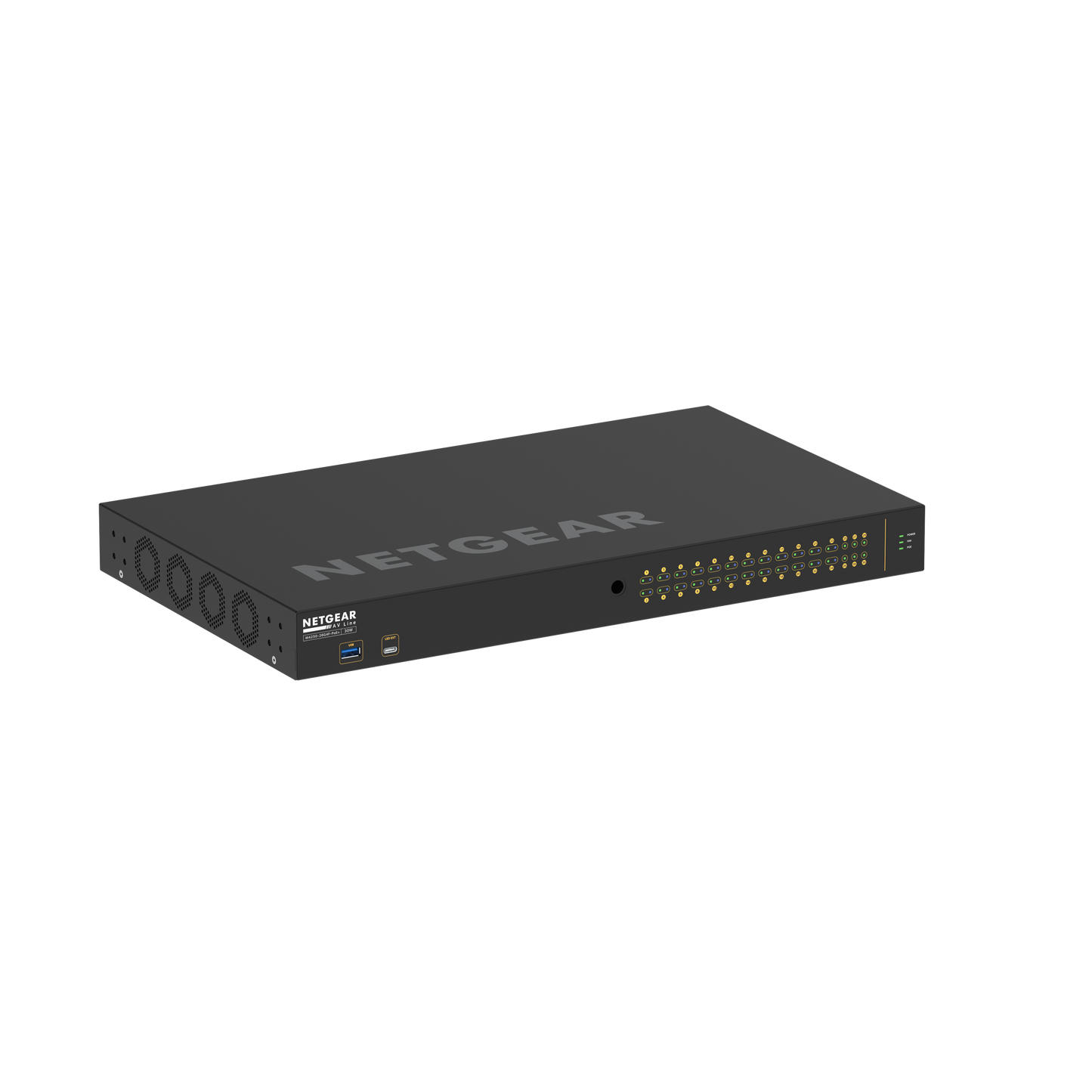 Netgear AV Line M4250-26G4F-POE+ 24x 1G POE+ 300W 2x 1G and 4x SFP Managed Switch (GSM4230P)