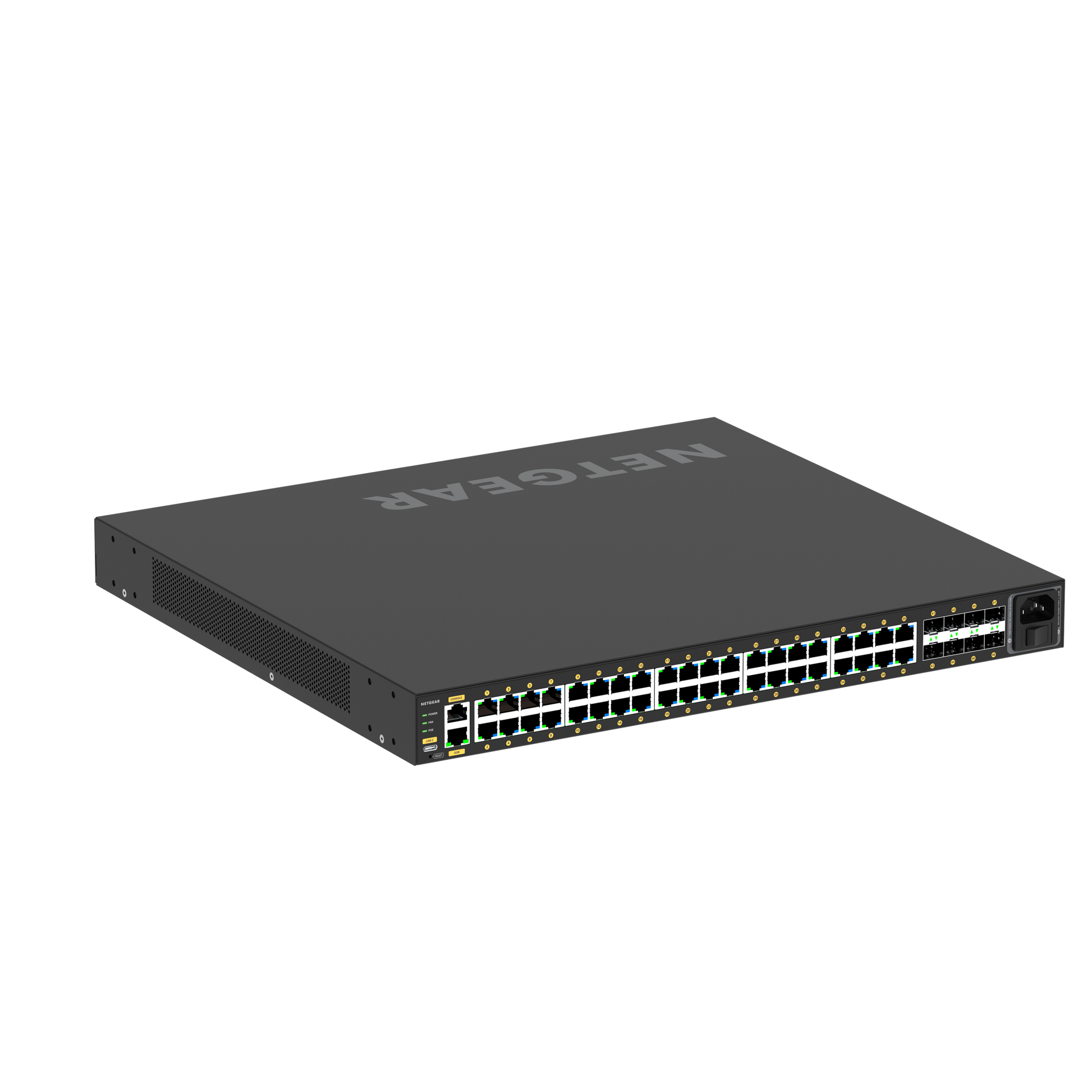Netgear AV Line M4250-40G8F-POE+ 40x 1G POE+ 480W And 8x SFP Managed Switch GSM4248P
