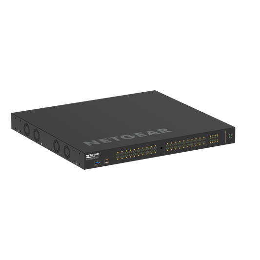 Netgear AV Line M4250-40G8XF-POE+ 40x 1G POE+ 960W And 8x SFP+ Managed Switch (GSM4248PX)