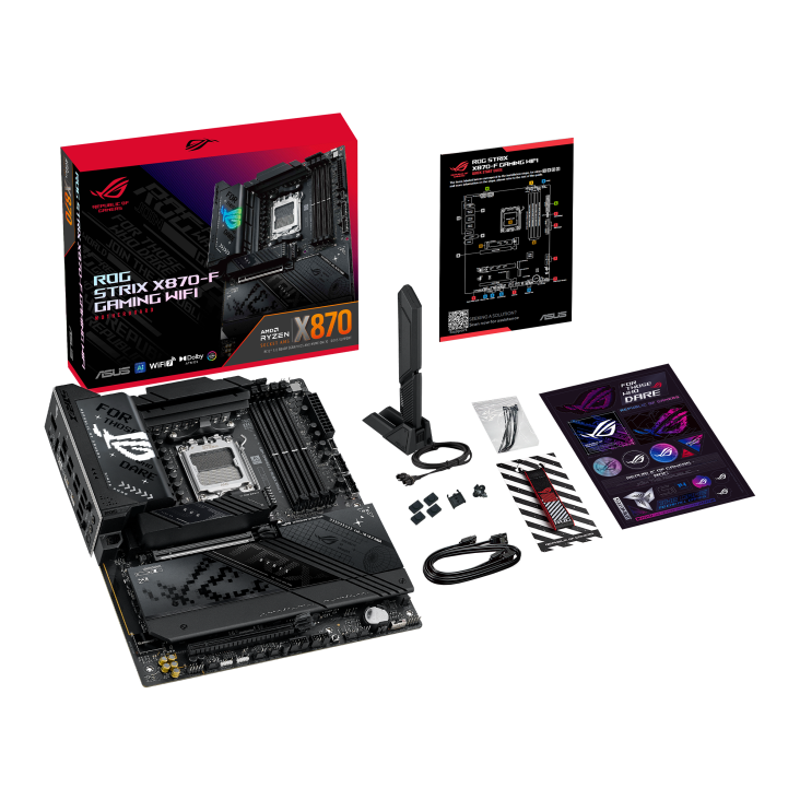 Asus ROG STRIX X870-F Gaming WIFI AM5 AMD Motherboard