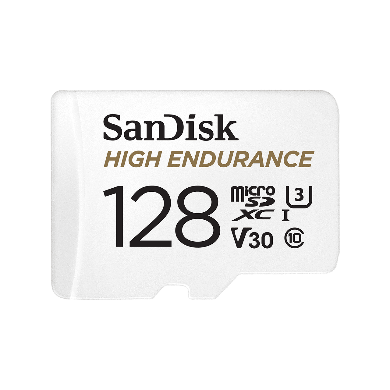SanDisk High Endurance Micro SDXC Card SQQNR 128G (10,000 Hrs) UHS-I C10 U3 V30 100MB/s R 40MB/s W SD Adaptor (2 Years Warranty)