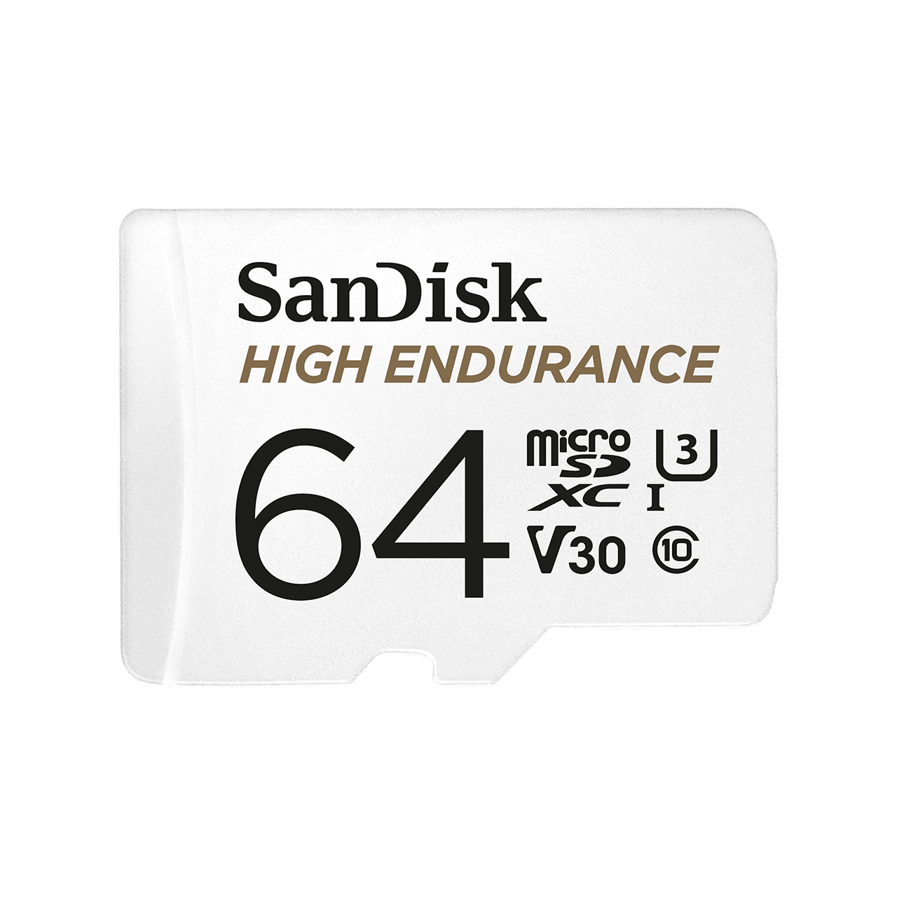 SanDisk High Endurance Micro SDXC Card SQQNR 64G UHS-I C10 U3 V30 100MB/s R 40MB/s W