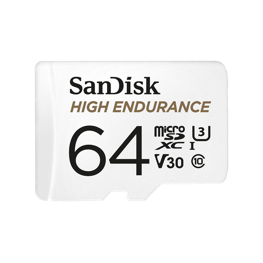 SanDisk High Endurance Micro SDXC Card SQQNR 64G UHS-I C10 U3 V30 100MB/s R 40MB/s W