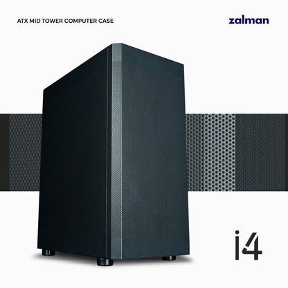 Zalman i4 ATX Mid Tower Case Full Mesh (Black)