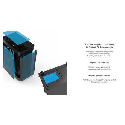 Zalman i4 ATX Mid Tower Case Full Mesh (Black)