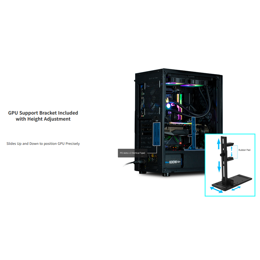 Zalman i4 ATX Mid Tower Case Full Mesh (Black)