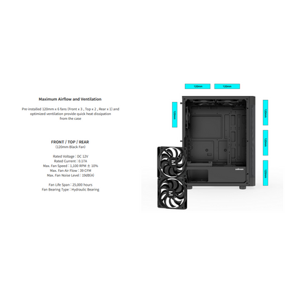 Zalman i4 ATX Mid Tower Case Full Mesh (Black)