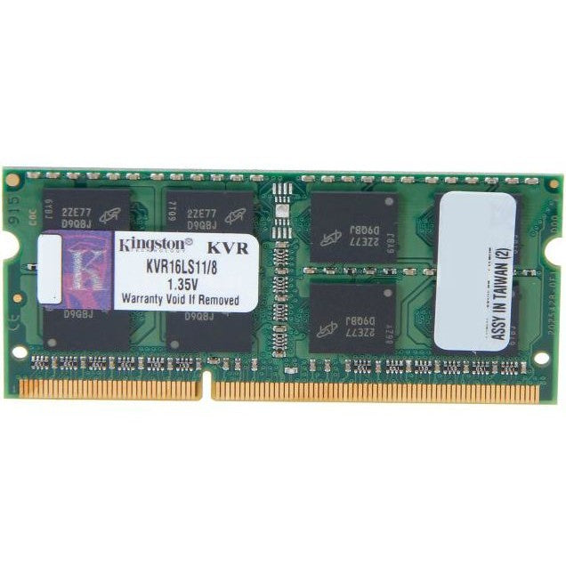 Kingston 8GB 1600Mhz DDR3 Non-ECC CL11 SODIMM 1.35V