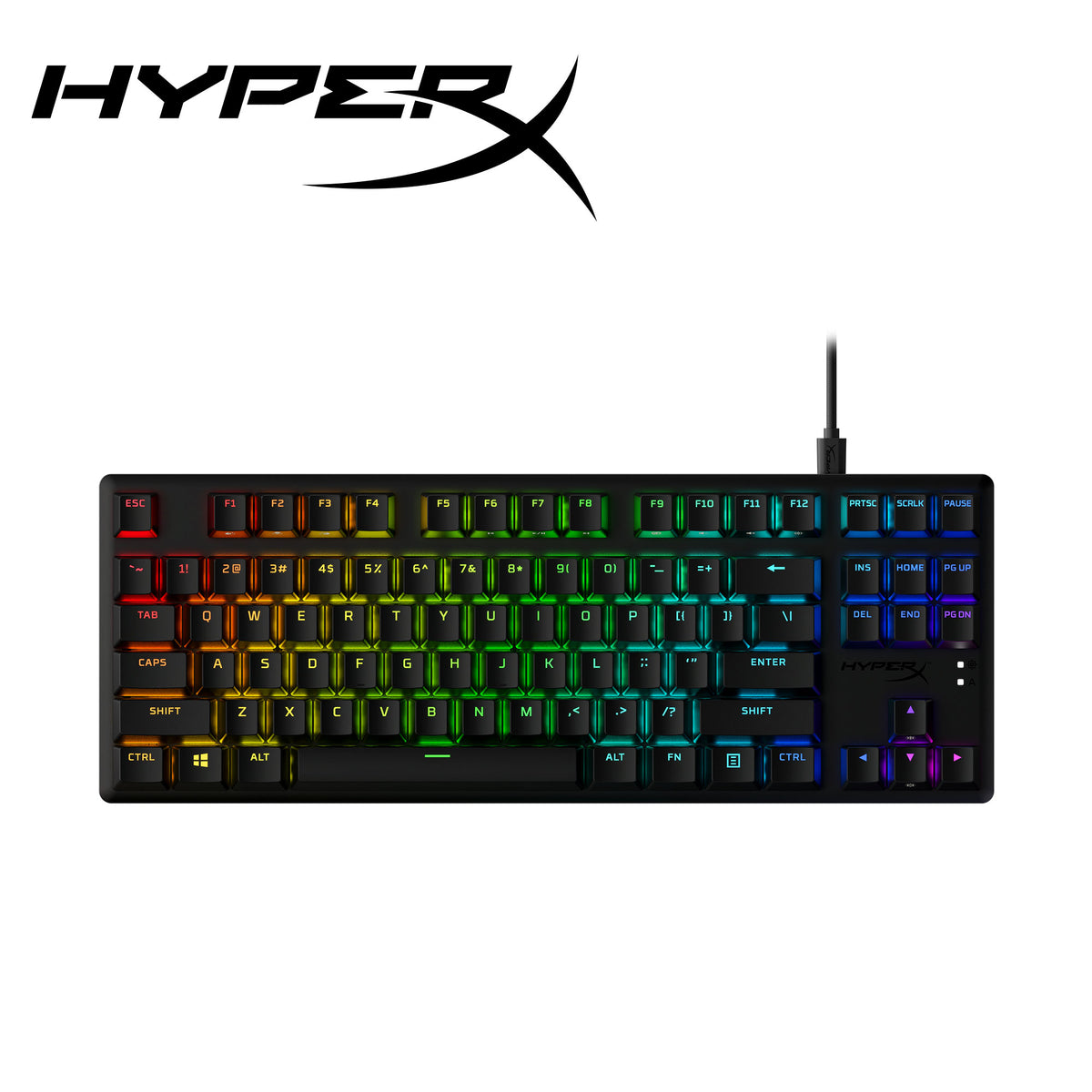 HyperX Alloy Origins TM Core PBT Mechanical Gaming Keyboard Aqua