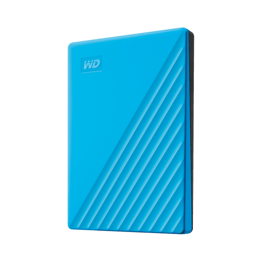 WD My Passport 2TB USB 3.0 External HDD (Blue)