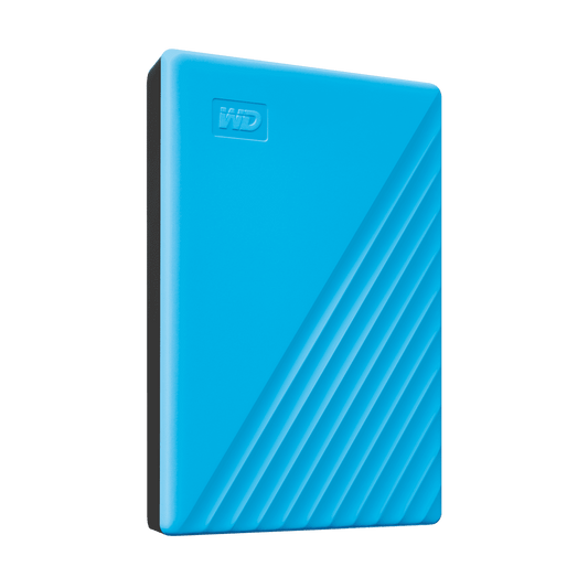 WD My Passport 2TB USB 3.0 External HDD (Blue)