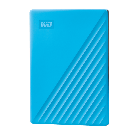 Western Digital WD My Passport 2TB USB 3.0 Portable External HDD Blue
