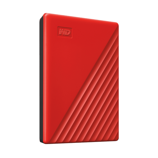 WD My Passport 2TB USB 3.0 External HDD (Red)