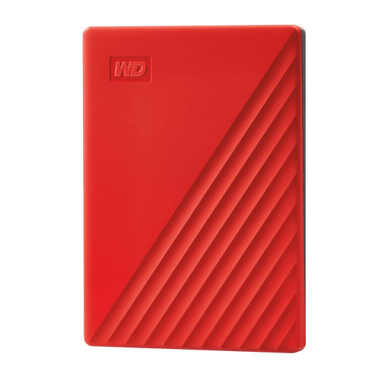 WD My Passport 2TB USB 3.0 External HDD (Red)