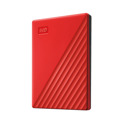 WD My Passport 2TB USB 3.0 External HDD (Red)