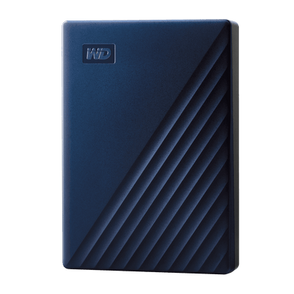 WD My Passport 5TB for Apple Mac USB 3.0 Portable External HDD Midnight Blue