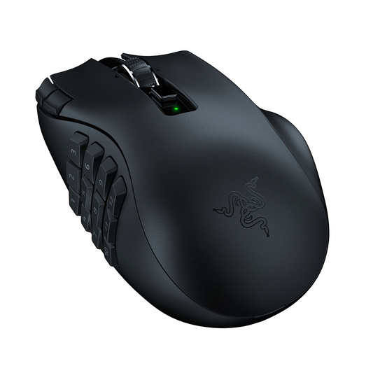 Razer Naga V2 Hyperspeed - Wireless MMO Gaming Mouse