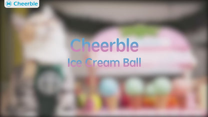 Cheerble M2 Mini Ice Cream Cat Ball Smart Cat Toy (Matcha Green)